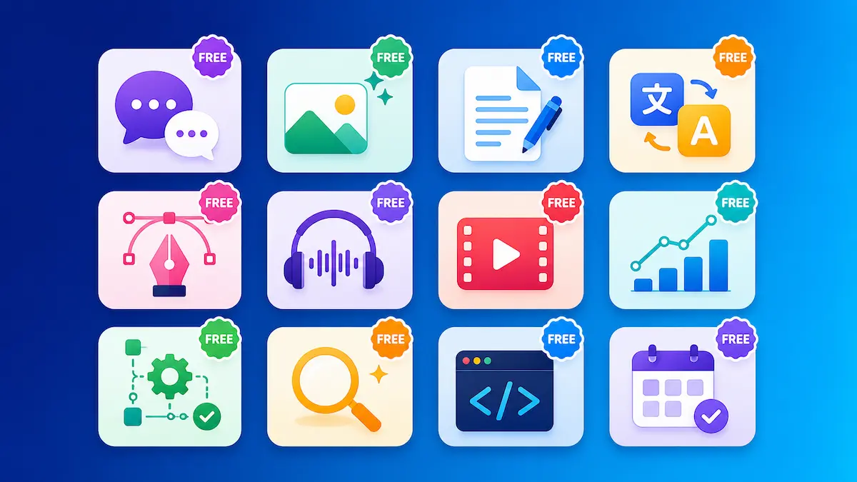 AIツール 無料 一覧 2026